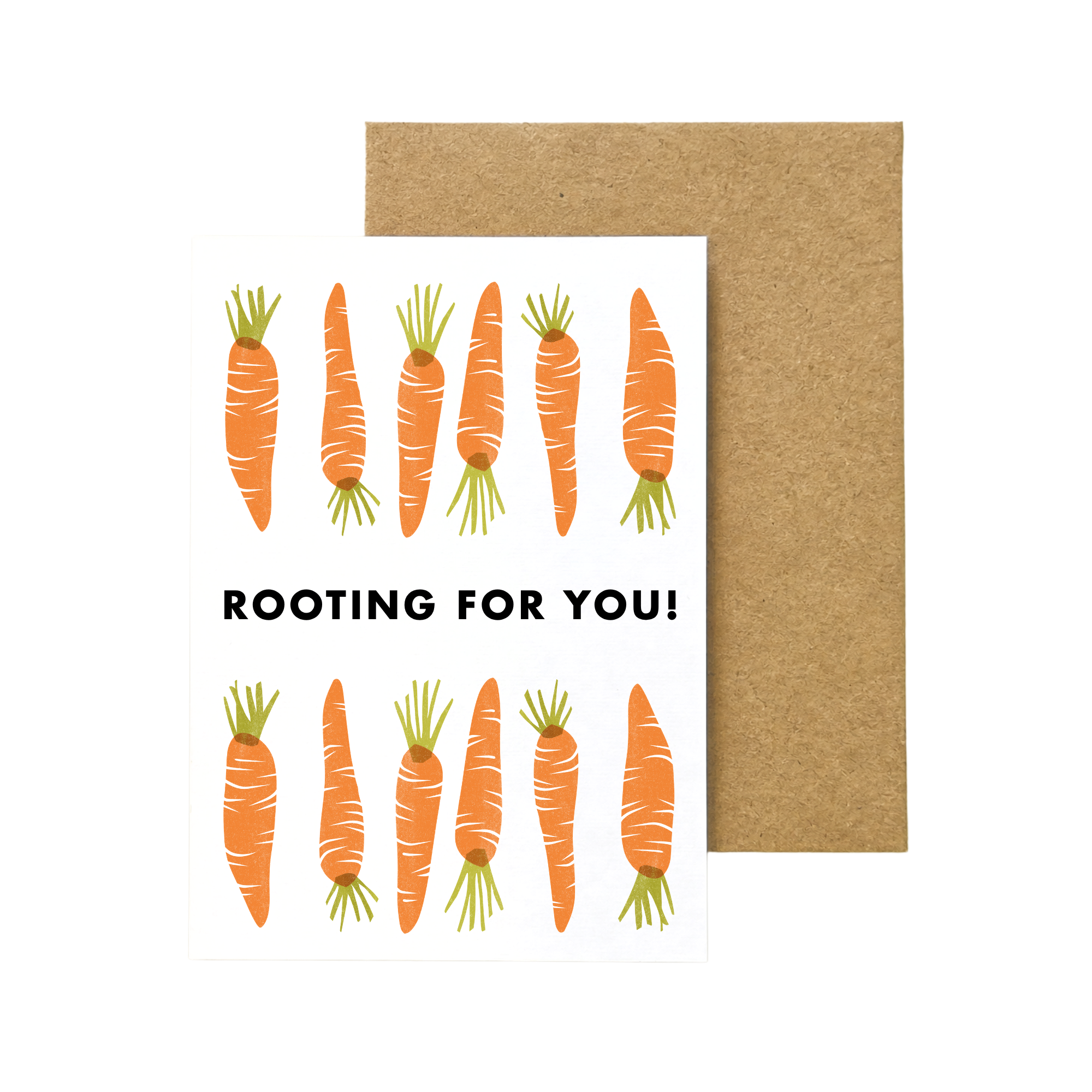 Rooting For You Greeting Card