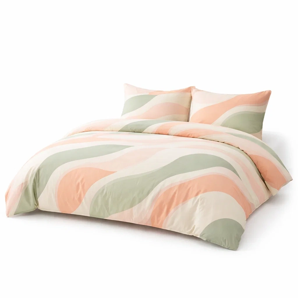 Ensemble de literie enfant style doux avec coussins decoratifs-EaseUnit