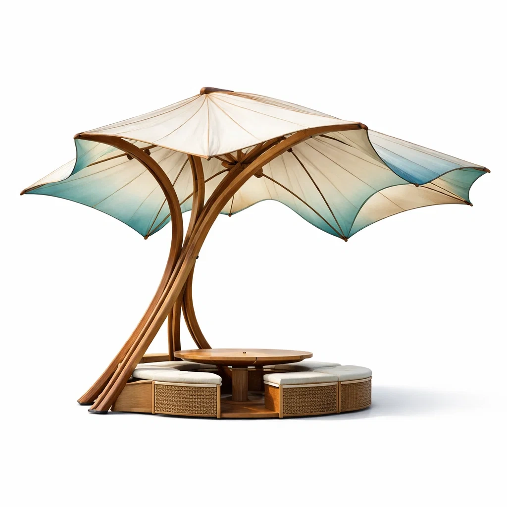 Parasols et structures d ombrage design exterieur-SimplyHeir