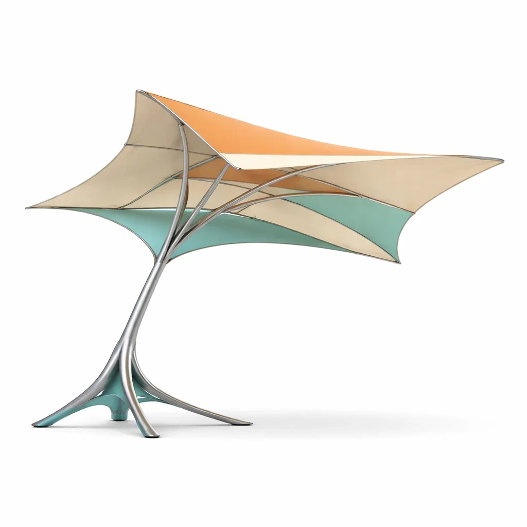 Parasol design contemporain a pied central-SimplyHeir