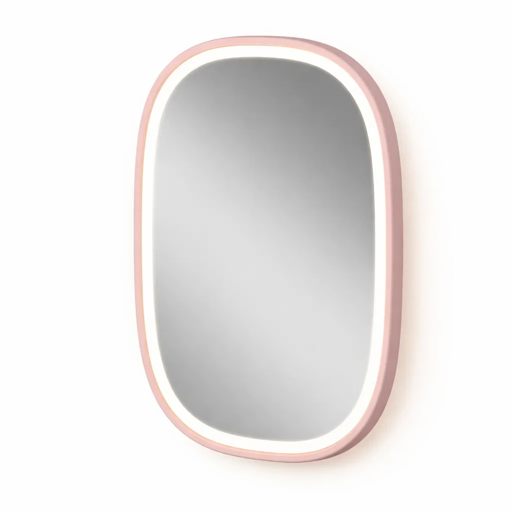 Miroir mural avec eclairage  integre