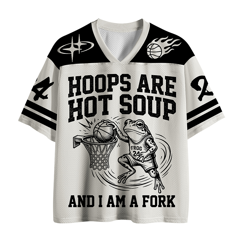 Tokyo-Lion Hoops Are Hot Soup Mesh Jersey-Tokyo-Lion