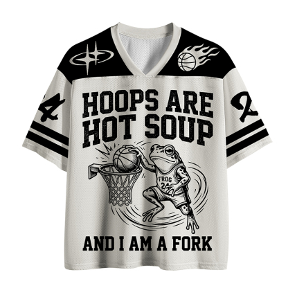 Tokyo-Lion Hoops Are Hot Soup Mesh Jersey-Tokyo-Lion