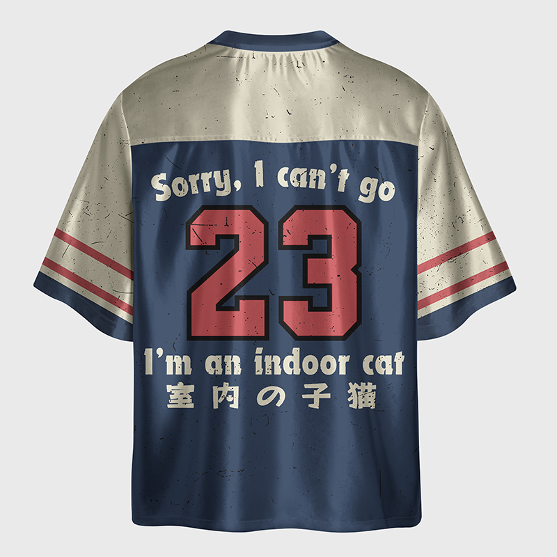 Tokyo-Lion Indoor Kitten Glossy Oversized Jersey
