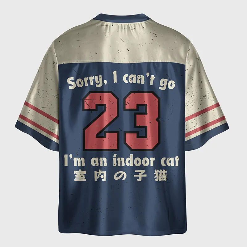 Tokyo-Lion Indoor Kitten Glossy Oversized Jersey