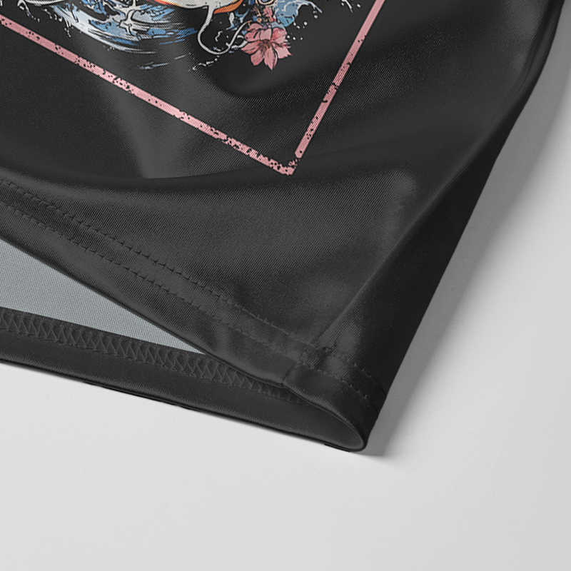 Tokyo-Lion Koi Serenity Glossy Oversized Jersey