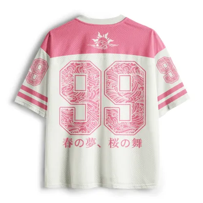 Tokyo-Lion Sakura Dragon: Eternal Bloom Mesh Jersey-Tokyo-Lion