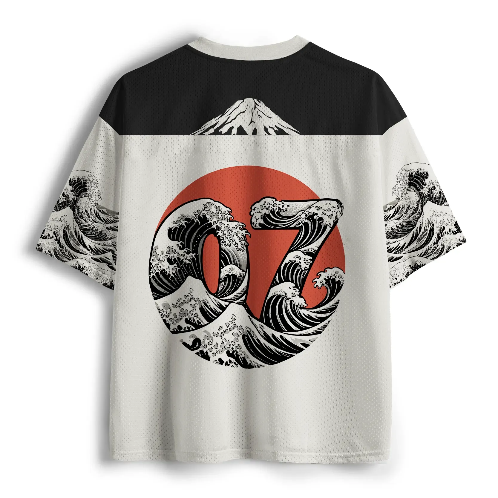 Tokyo-Lion Focused Samurai Frog Mesh Jersey-Tokyo-Lion