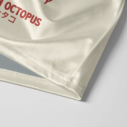 Tokyo-Lion Drunken Octopus Japan Glossy Oversized Jersey