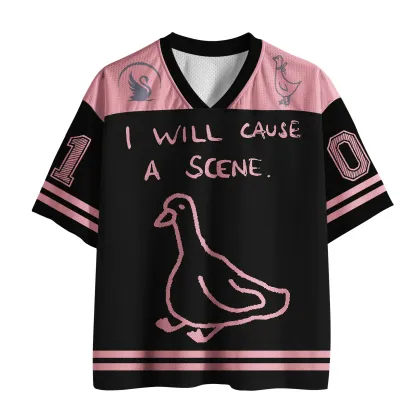 Tokyo-Lion Stupid Goose Funny  Retro Mesh Jersey-Tokyo-Lion