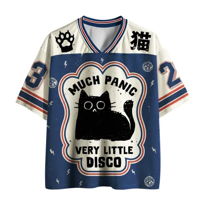 Tokyo-Lion "Much Panic"Retro Mesh Jersey-Tokyo-Lion