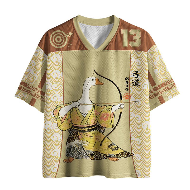 Tokyo-Lion Goose Archery Mesh Jersey-Tokyo-Lion