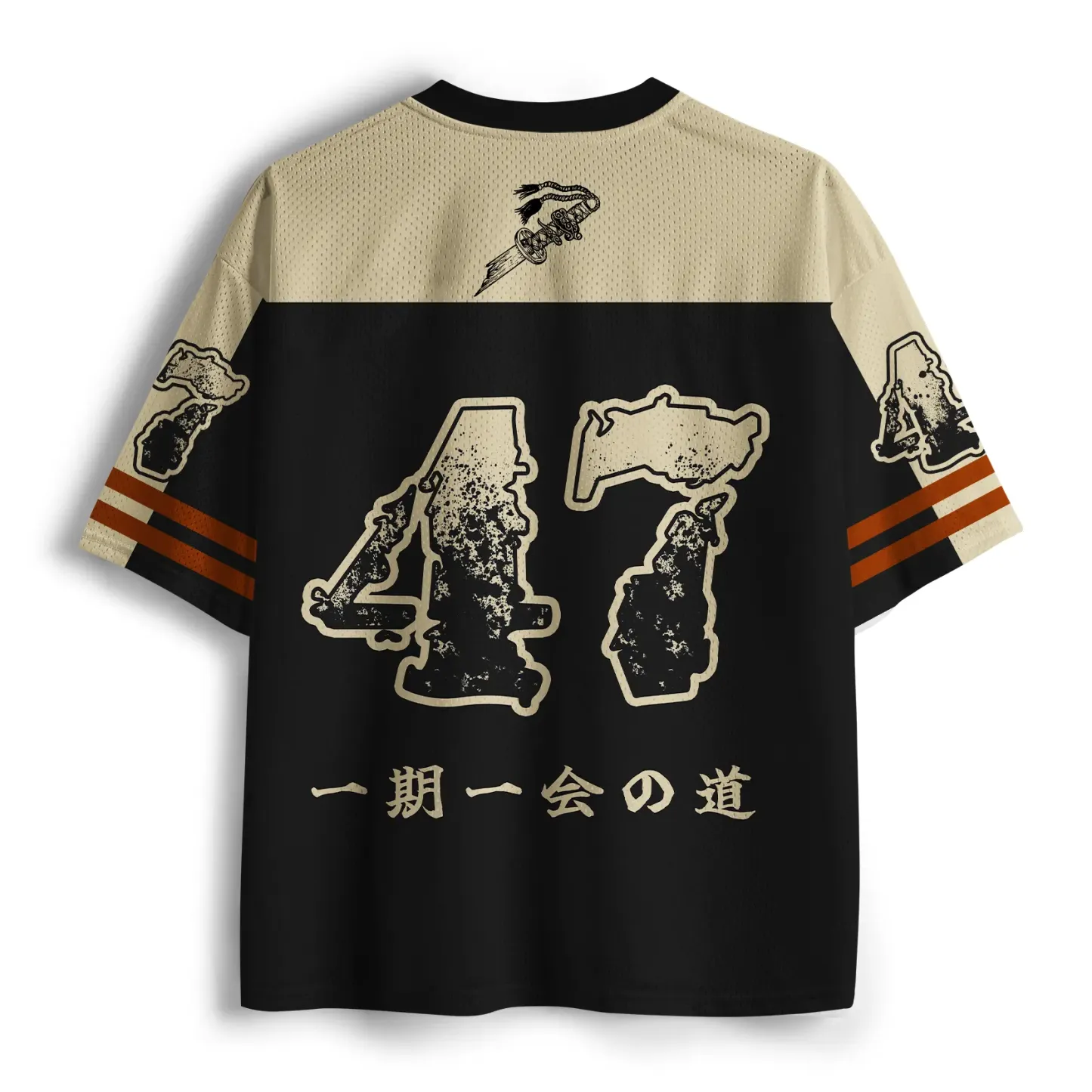 Tokyo-Lion Retro Raccoon Samurai Mesh Jersey-Tokyo-Lion