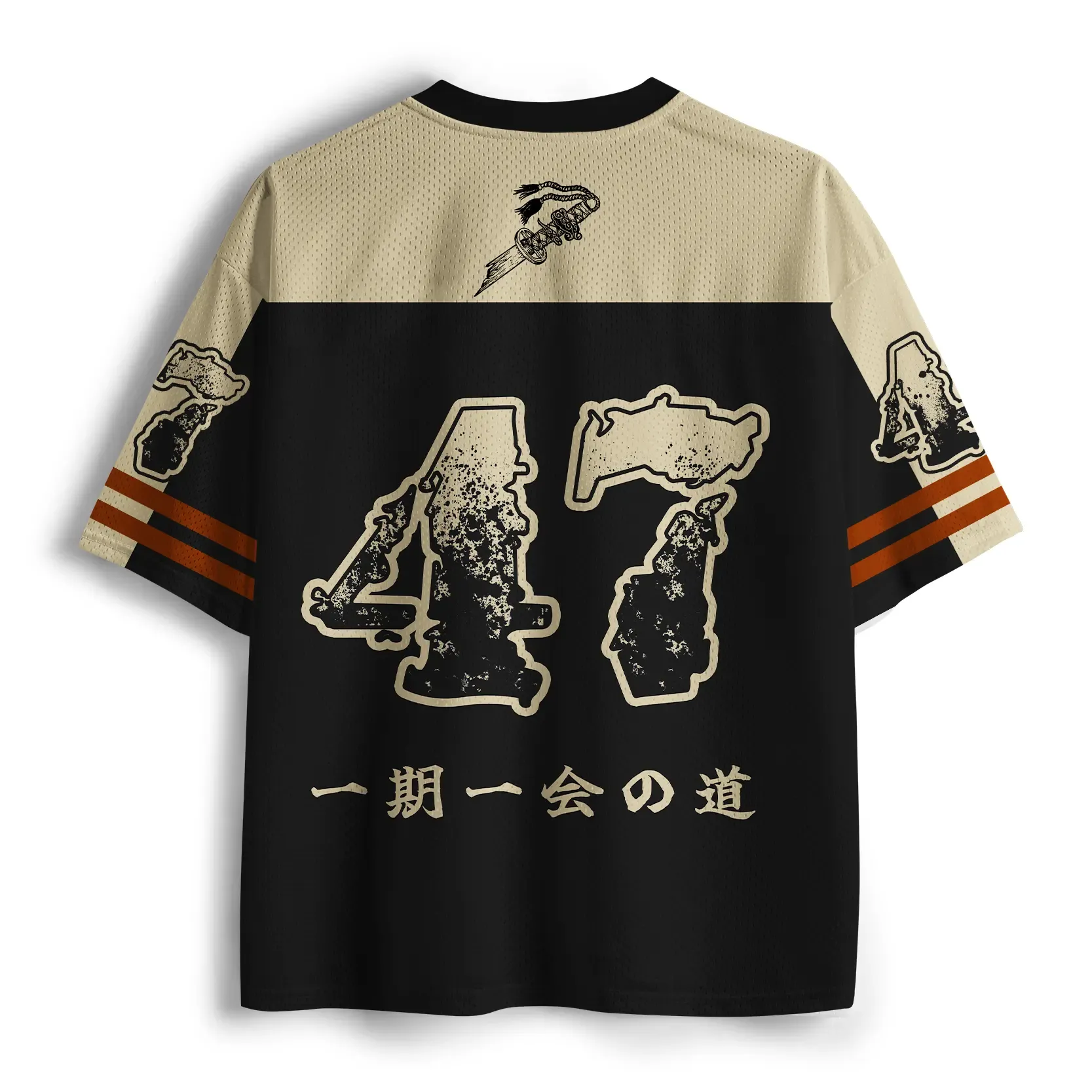 Tokyo-Lion Retro Raccoon Samurai Mesh Jersey-Tokyo-Lion