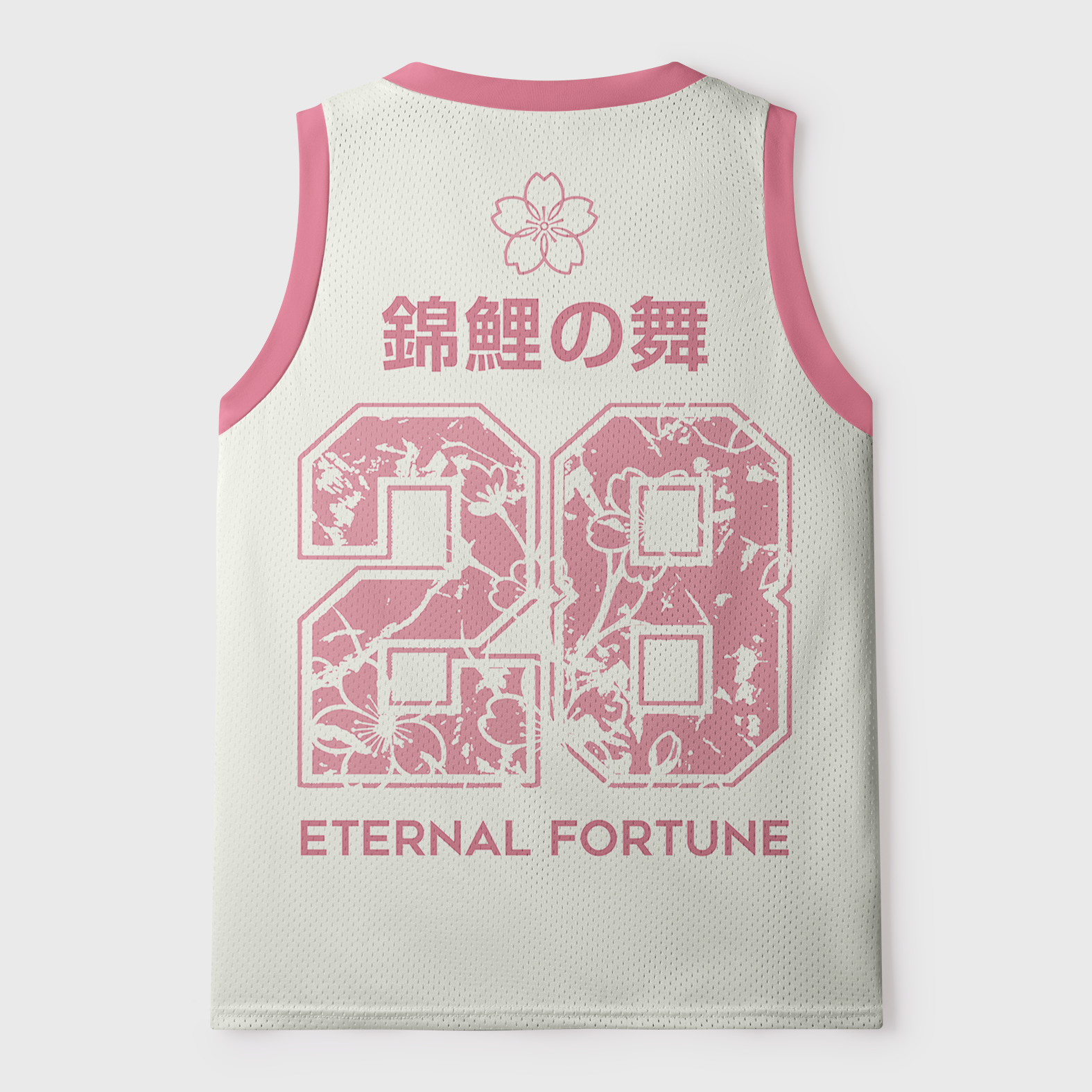 Tokyo-Lion The Dance of Nishikigoi Mesh Tank Top-Tokyo-Lion