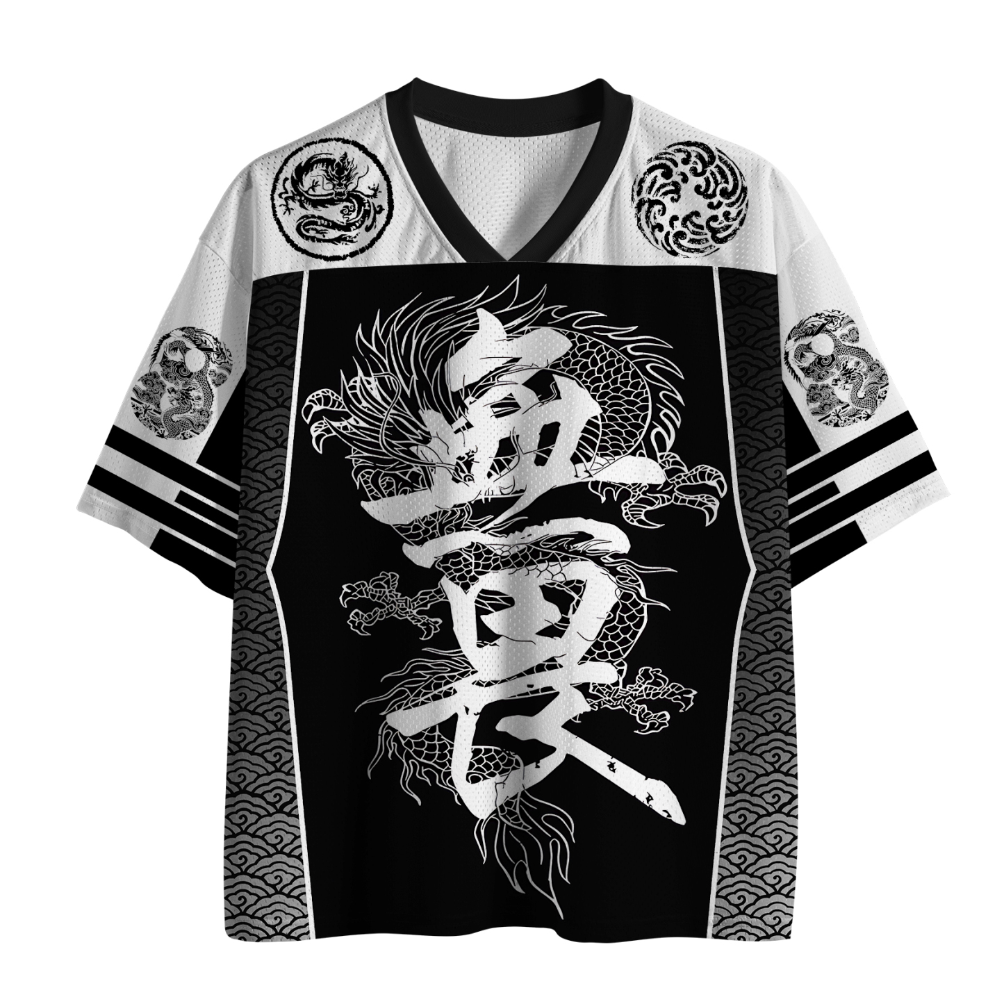 Tokyo-Lion The Fearless Dragon Mesh Jersey
