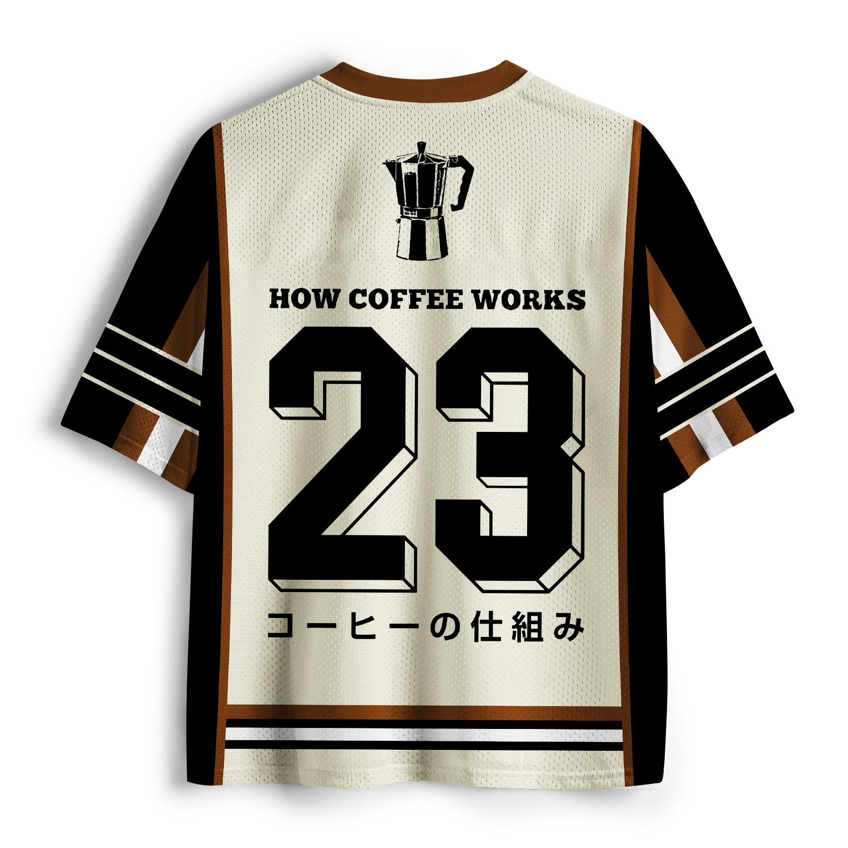 Tokyo-Lion Coffee:Magic&Energy Mesh Jersey