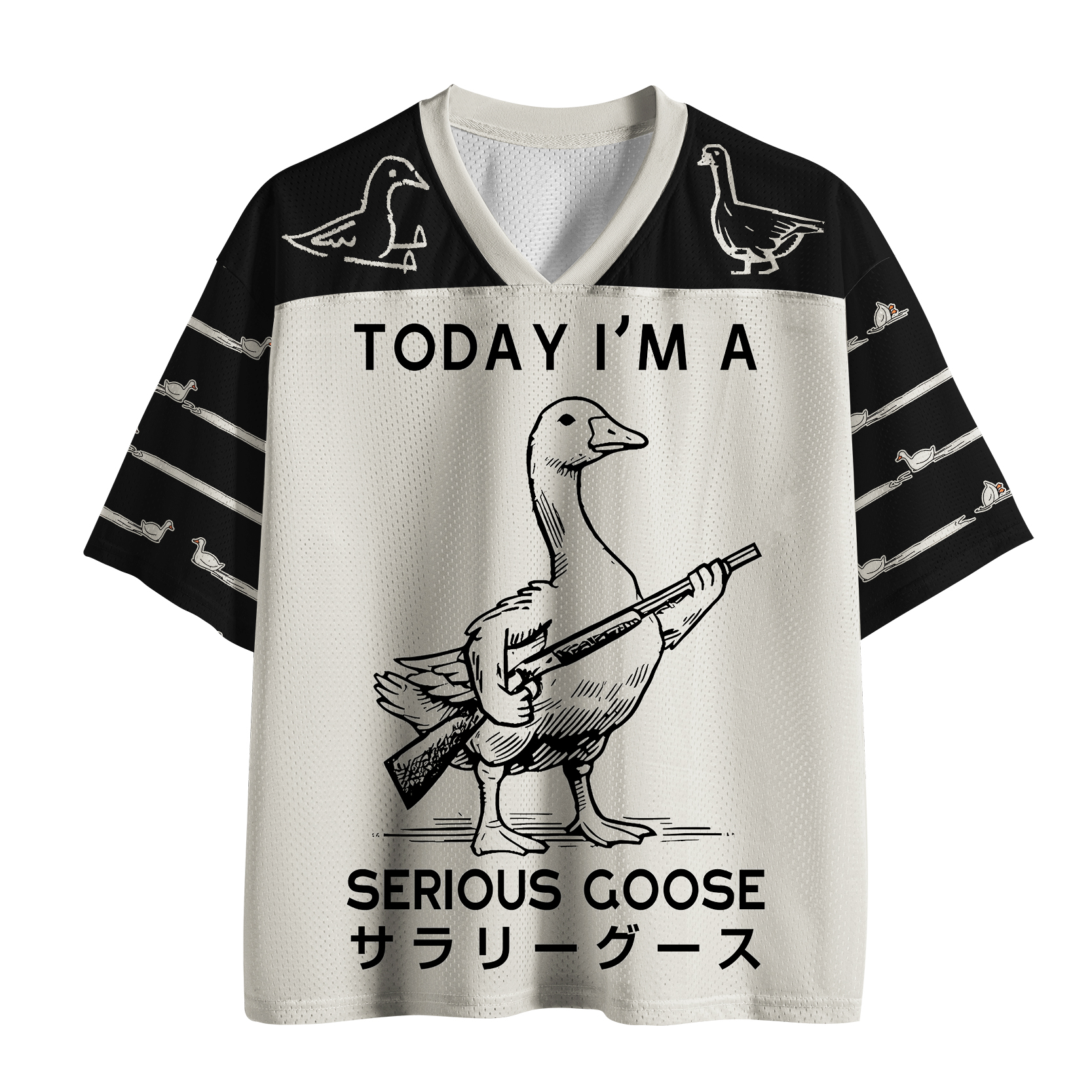 Tokyo-Lion Serious Stupid Goose Mesh Jersey