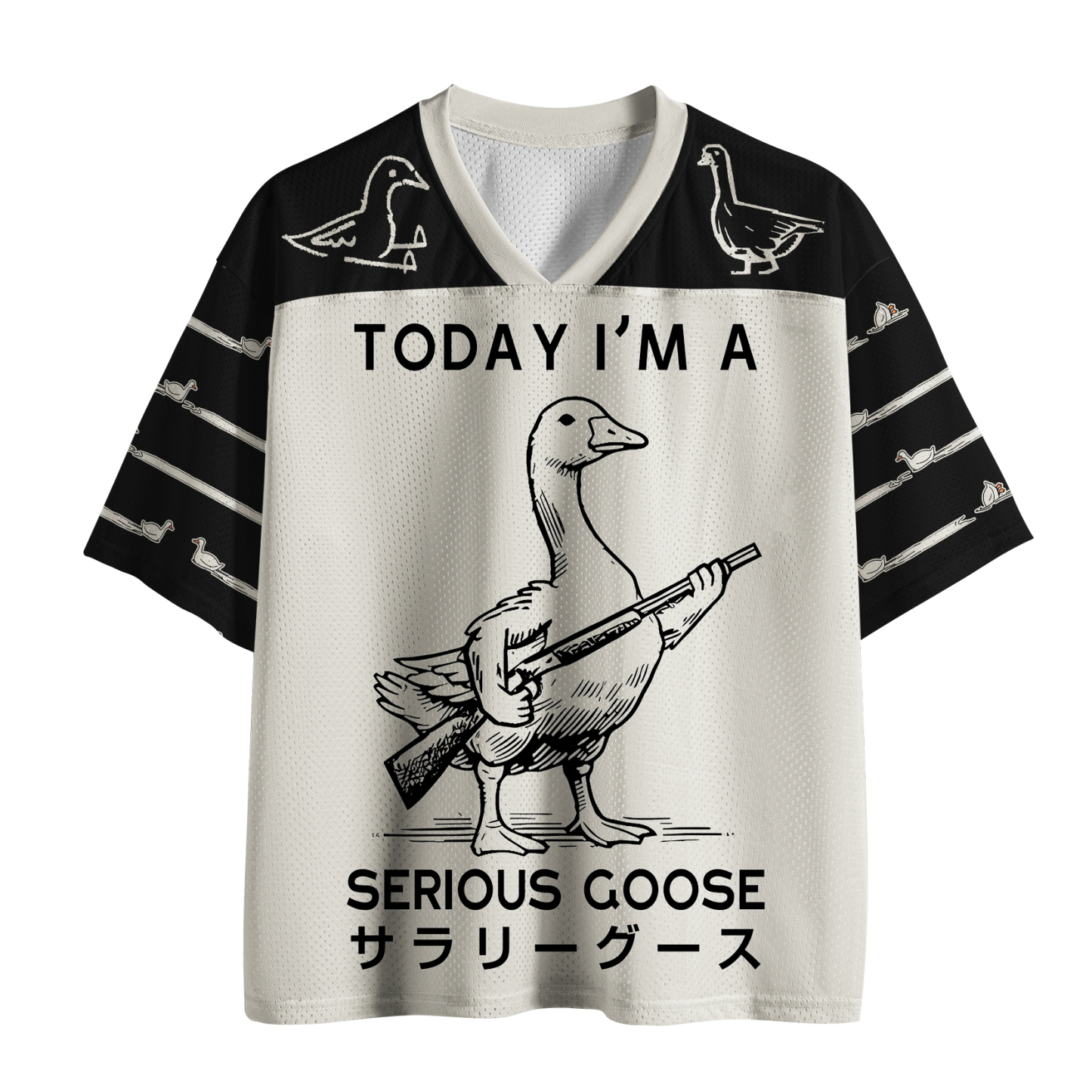 Tokyo-Lion Serious Stupid Goose Mesh Jersey