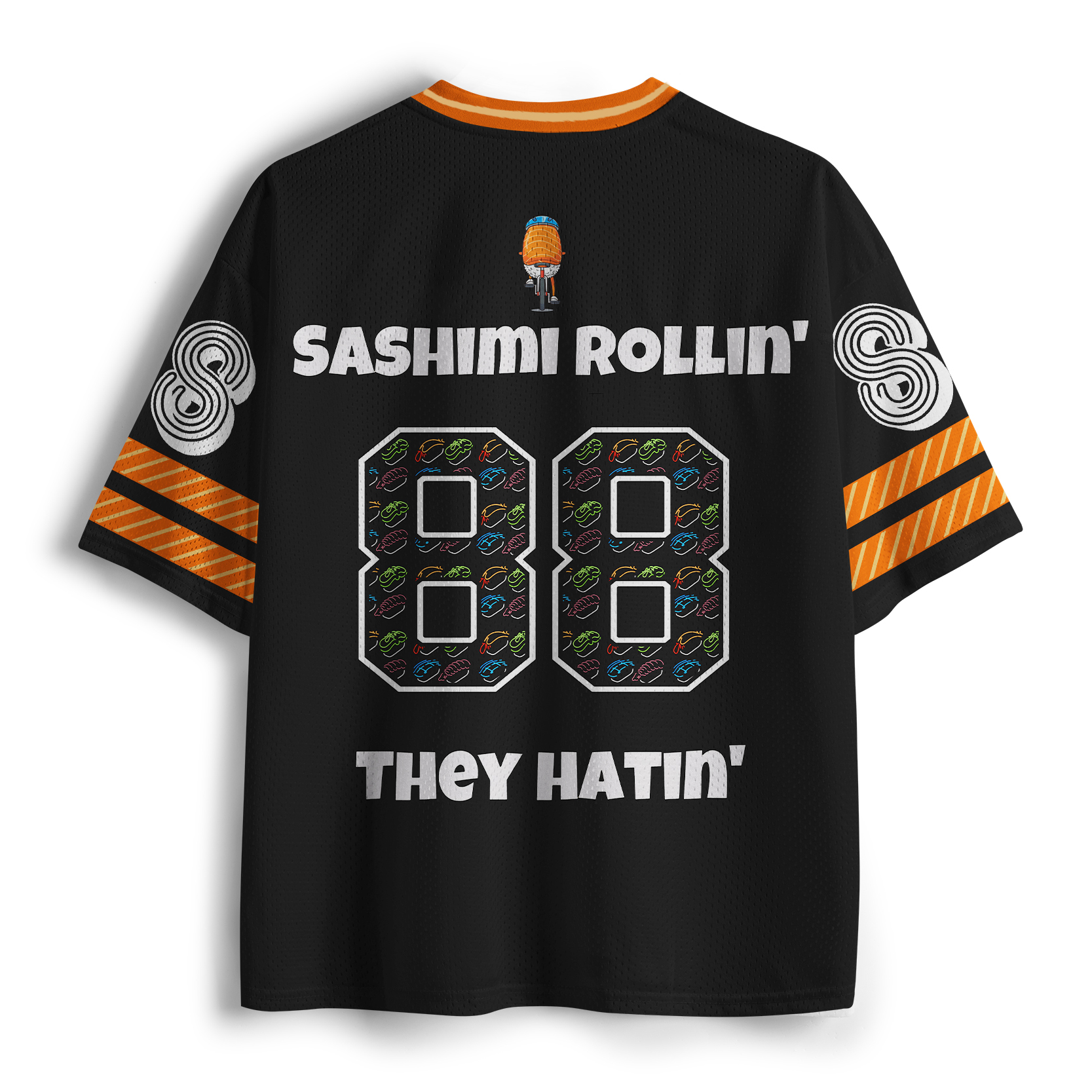Tokyo-Lion Sashimi Rollin' They Hatin' Mesh Jersey