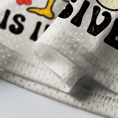 Tokyo-Lion Rainbow Goose Future Love And Hope Mesh Jersey