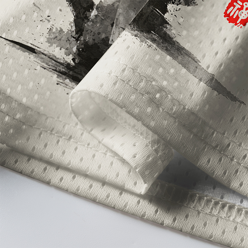 Tokyo-Lion Zen Samurai Cat Mesh Jersey