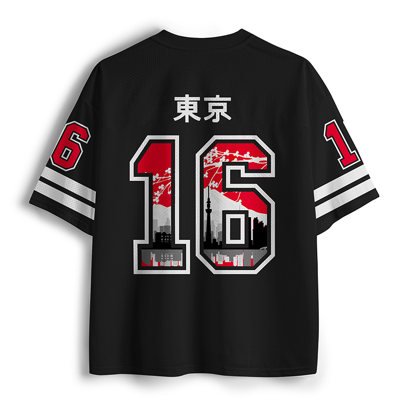 Tokyo-Lion Tokyo Sakura Sunset Mesh Jersey