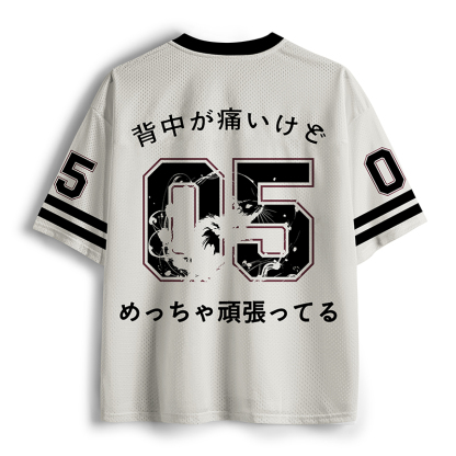 Tokyo-Lion Opossum Lying Down Mesh Jersey