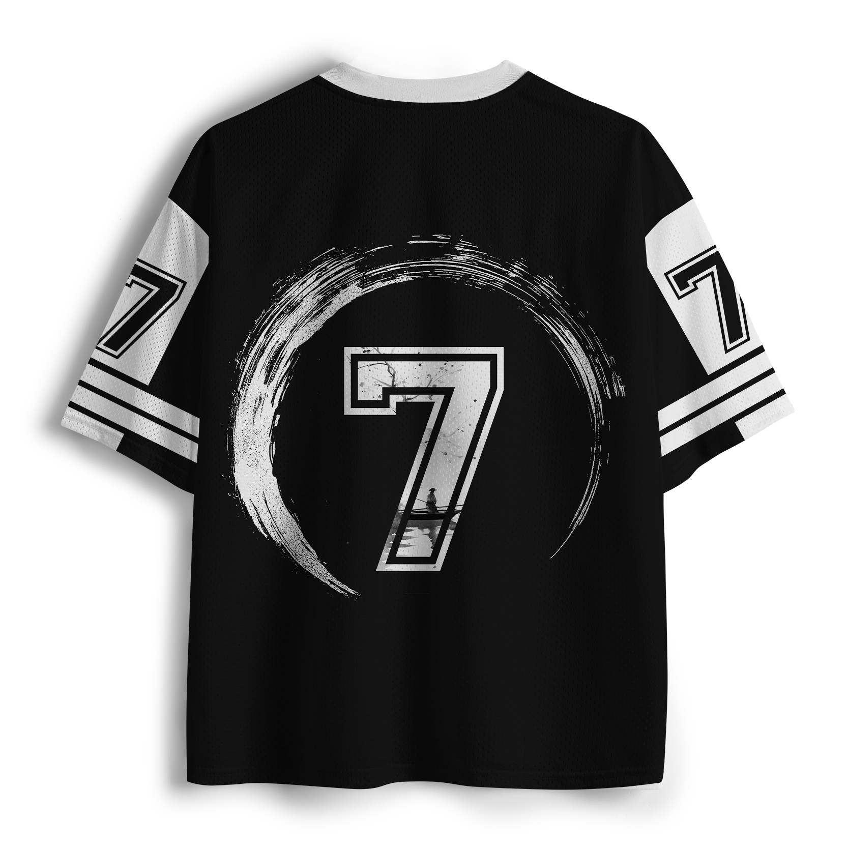 Tokyo-Lion Calm Is The Art Of Balance Mesh Jersey