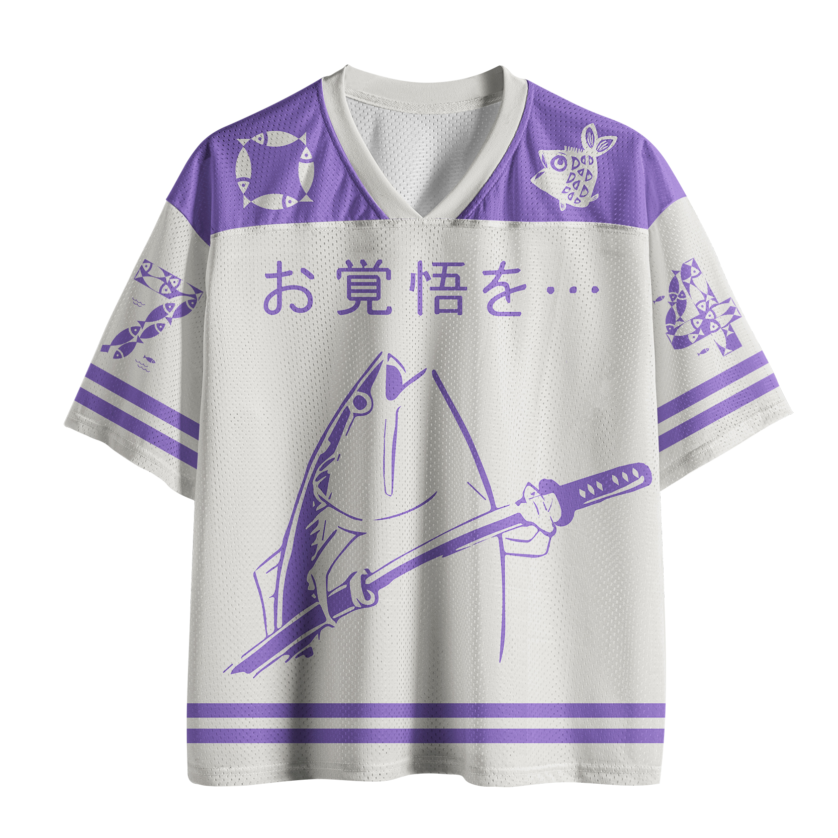 Tokyo-lion The Fish With The Knife Japanese Mesh Jersey