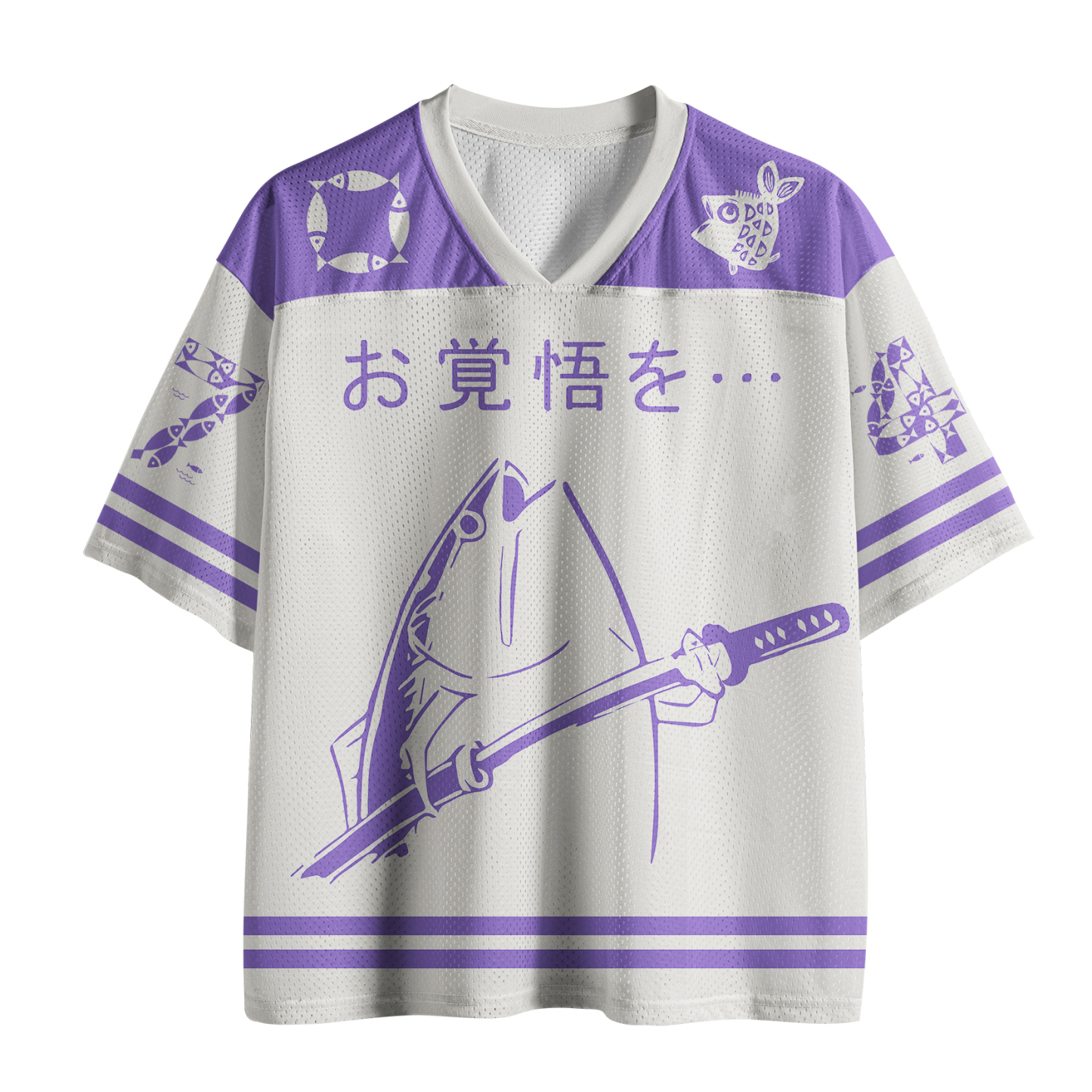 Tokyo-lion The Fish With The Knife Japanese Mesh Jersey