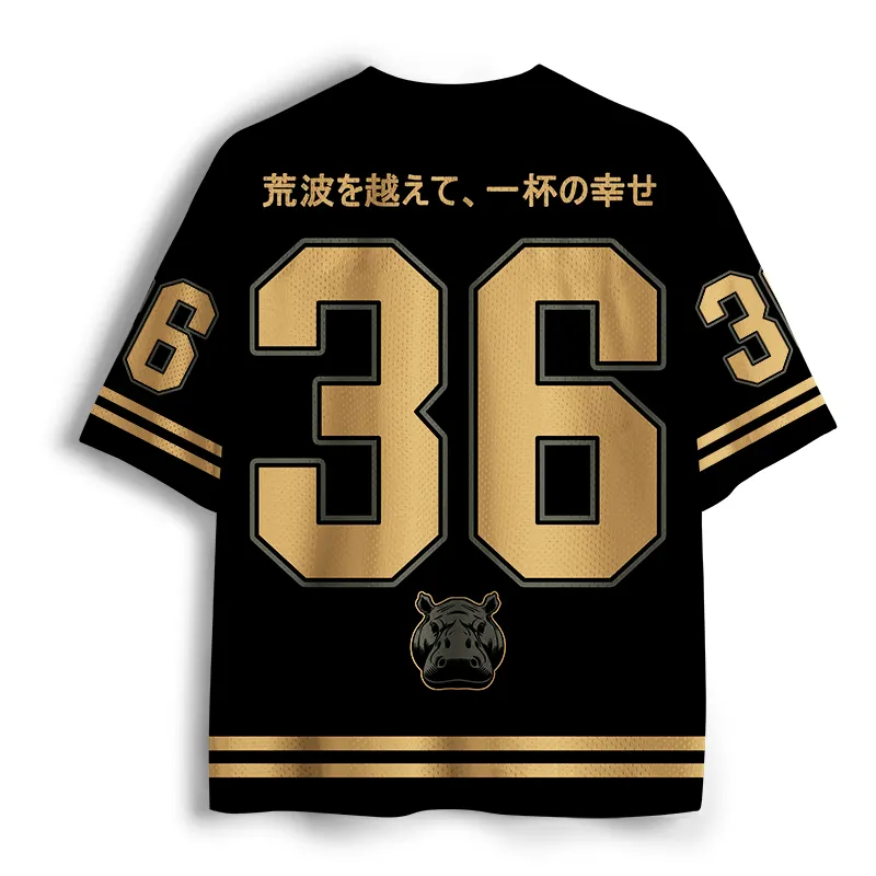 Tokyo-Lion Moo Deng Eat Ramen Mesh Jersey