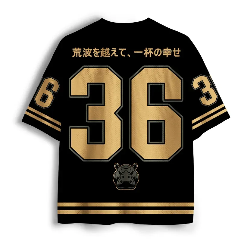 Tokyo-Lion Moo Deng Eat Ramen Mesh Jersey