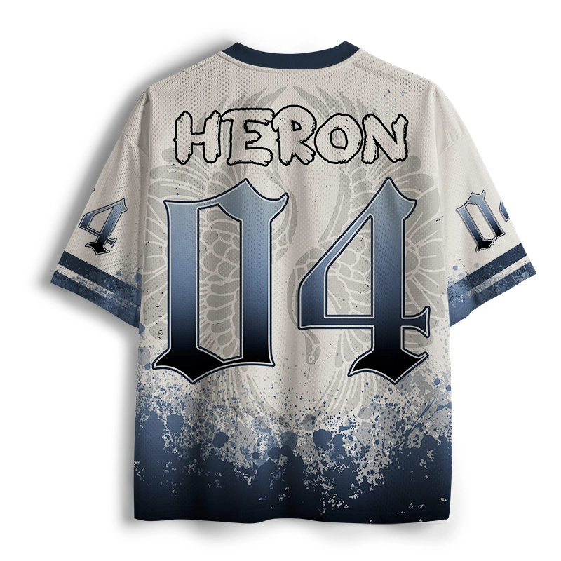 Tokyo-Lion Retro Sandhill Crane Mesh Jersey
