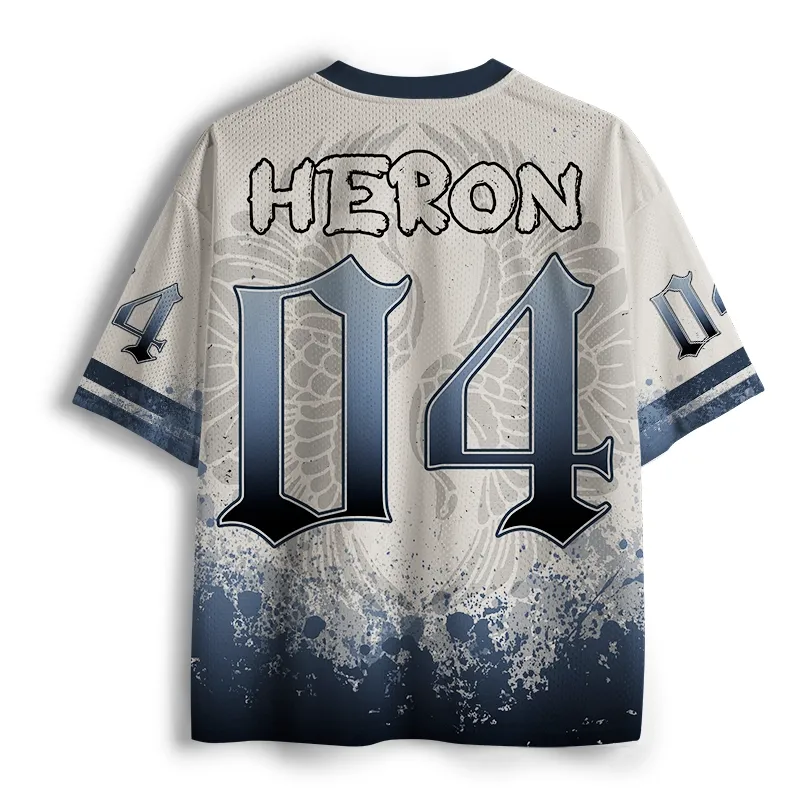 Tokyo-Lion Retro Sandhill Crane Mesh Jersey
