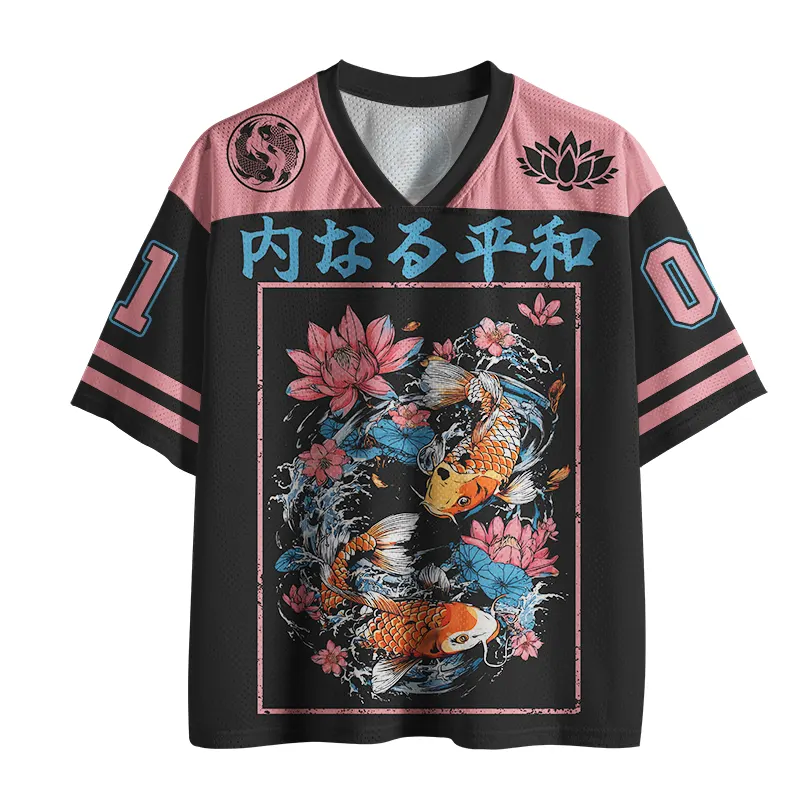 Tokyo-Lion Koi Serenity Mesh Jersey