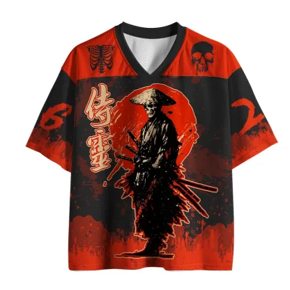 Tokyo-Lion Ghost Samurai Mesh Jersey