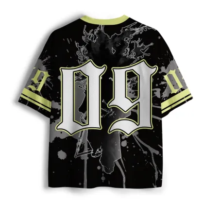 Tokyo-Lion Ink Painting Samurai Mesh Jersey