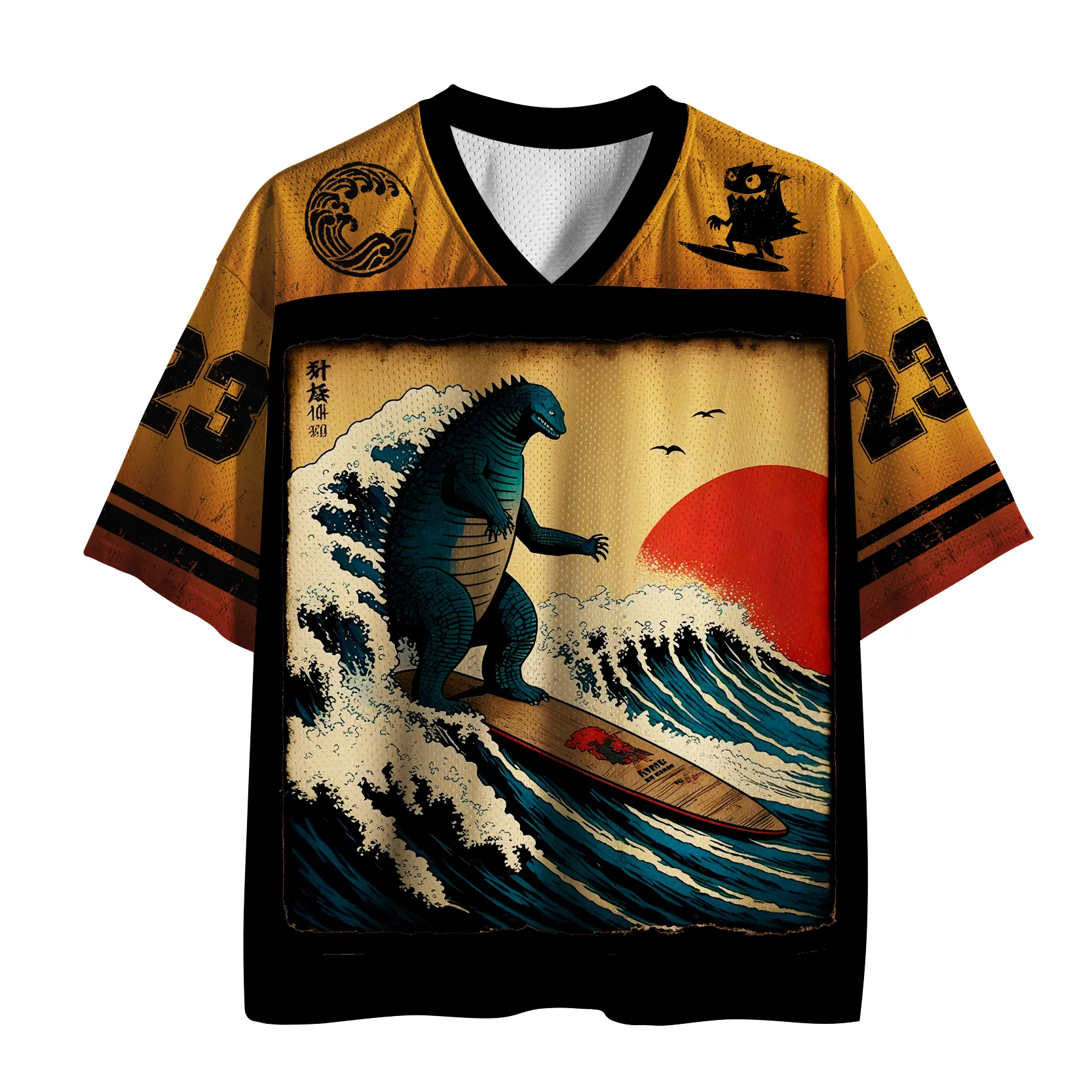 Tokyo-Lion Surf Beast Mesh Jersey