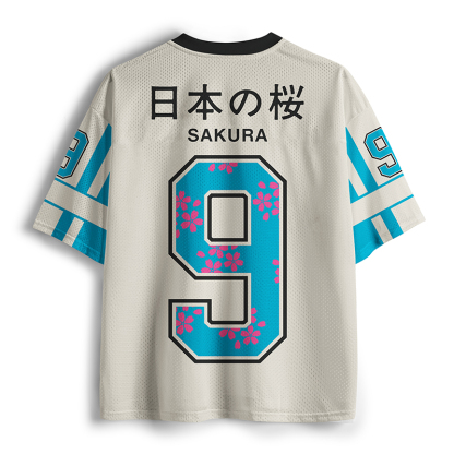 Tokyo-Lion Japanese Sakura Mesh Jersey