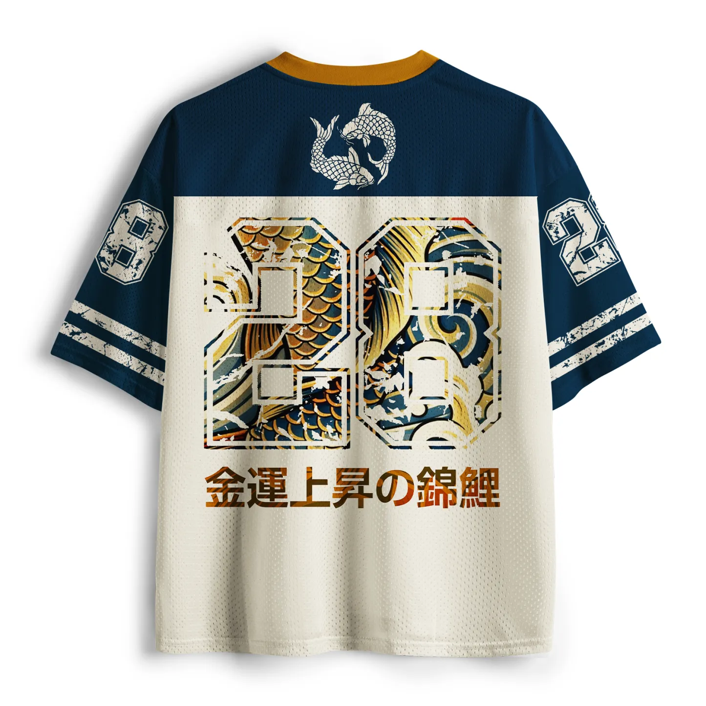 Tokyo-Lion Gate of Destiny:Koi Mesh Jersey