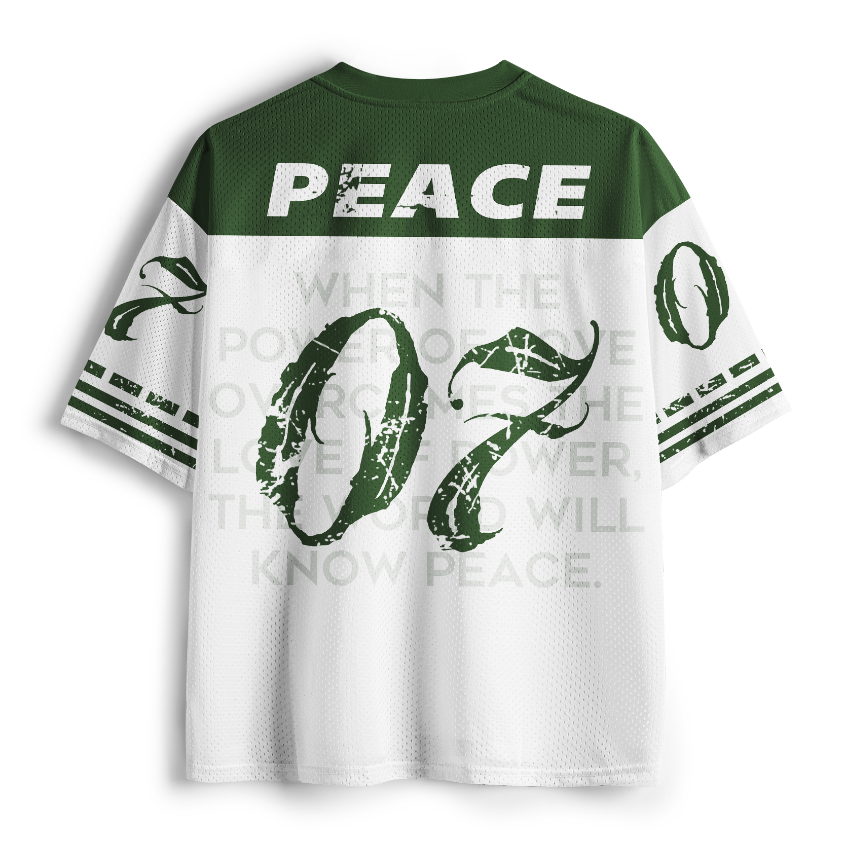 Tokyo-Lion Love Over Power Mesh Jersey