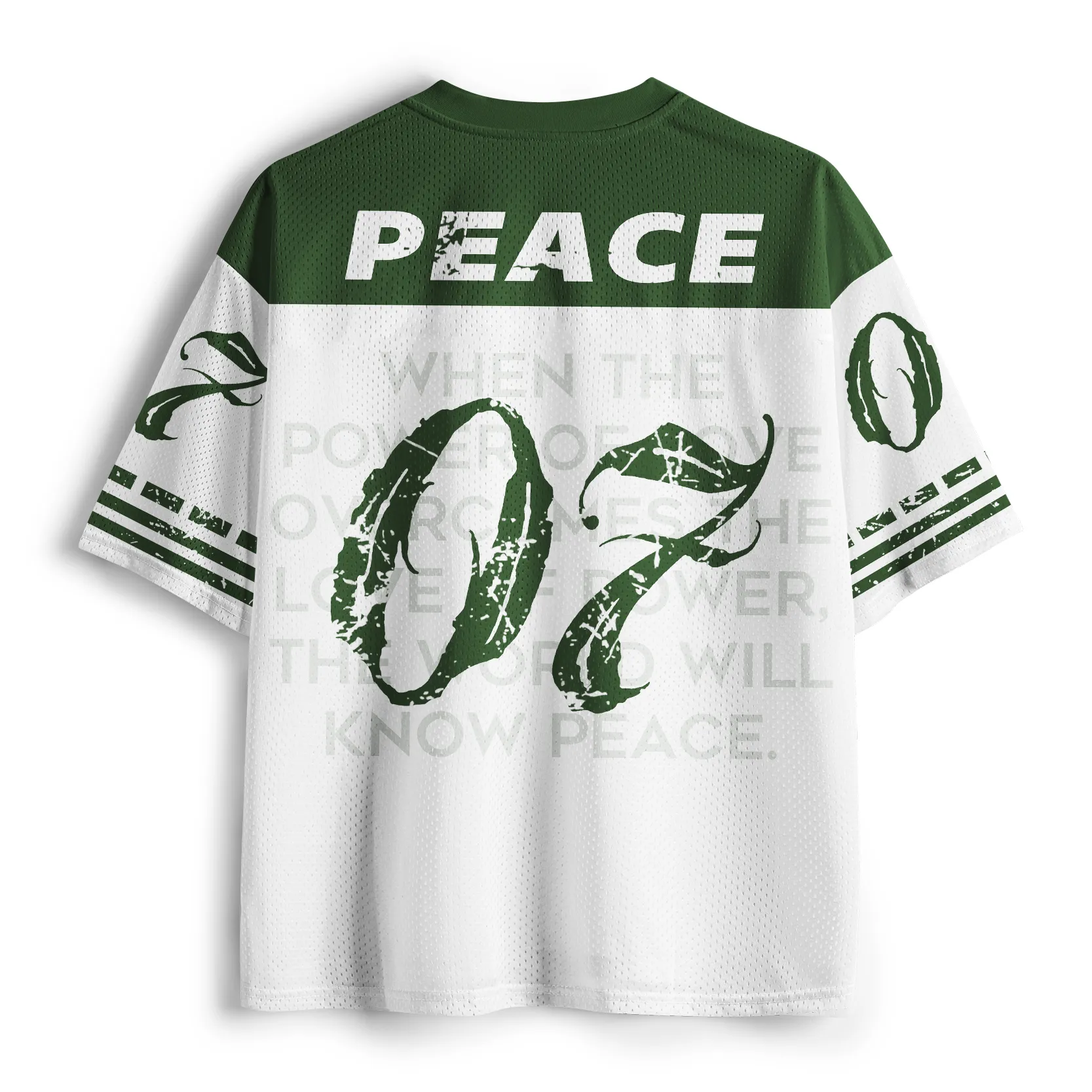 Tokyo-Lion Love Over Power Mesh Jersey