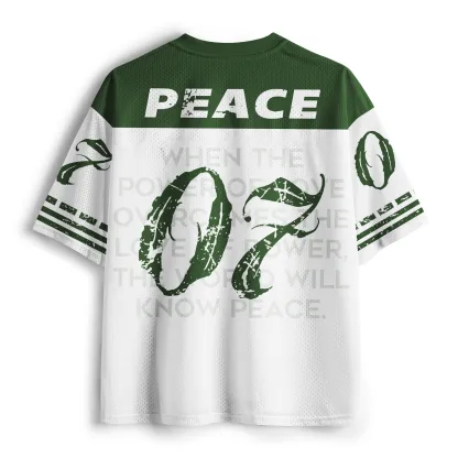 Tokyo-Lion Love Over Power Mesh Jersey