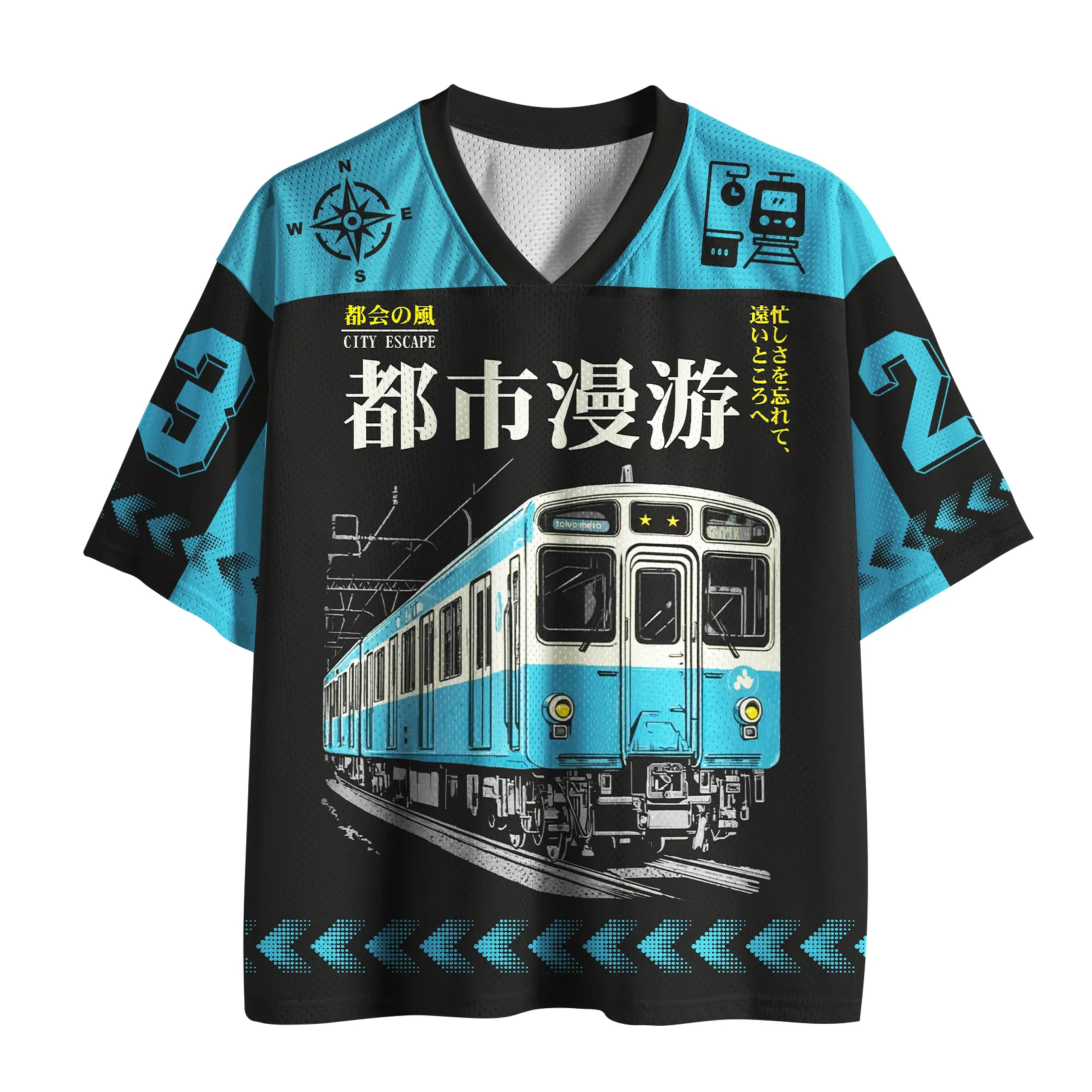Tokyo-Lion Urban Roamer Mesh Jersey