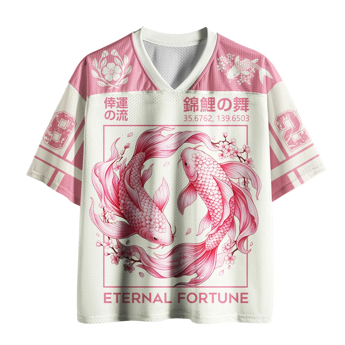 Tokyo-Lion The Dance of Nishikigoi Mesh Jersey