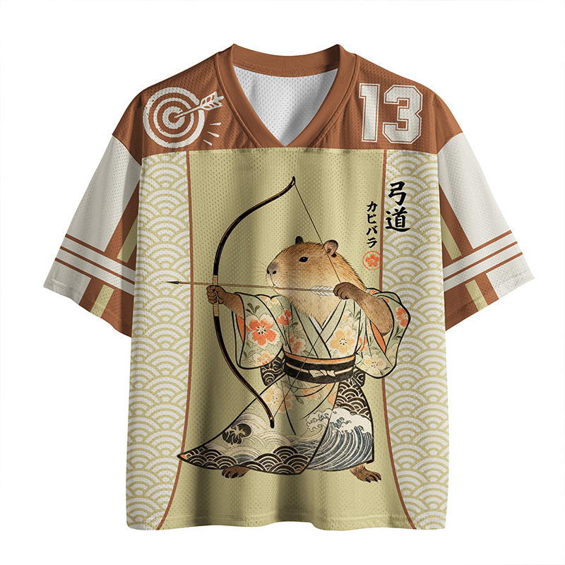 Tokyo-Lion Capybara Archery Two Mesh Jersey