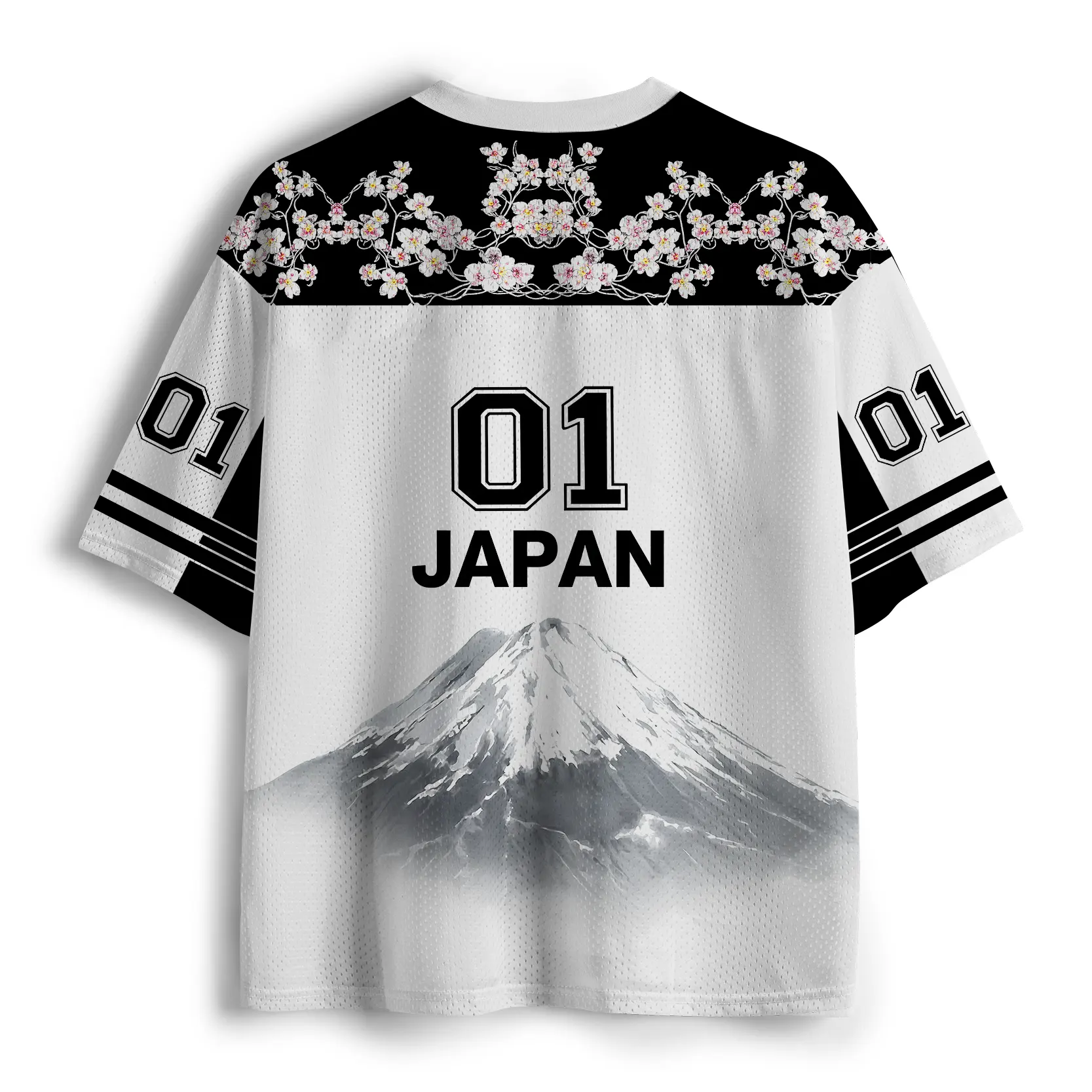 Tokyo-Lion Invincible Japanese Kanji Mesh Jersey-Tokyo-Lion