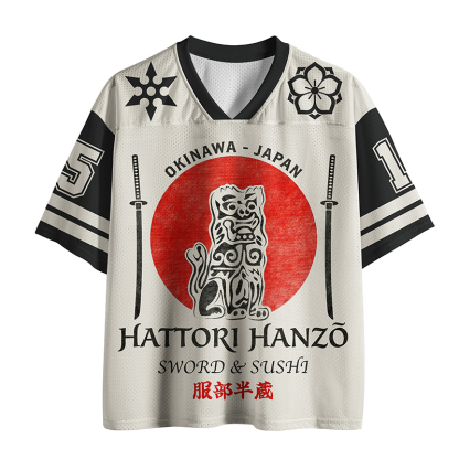 Tokyo-Lion Hattori Hanzo Warrior Mesh Jersey-Tokyo-Lion