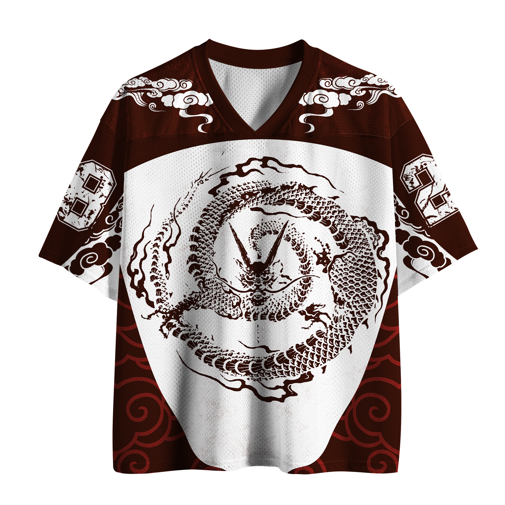 Tokyo-Lion Crouching Dragon Mesh Jersey